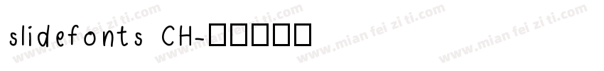 slidefonts CH字体转换